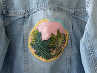 Sarah K Benning Contemporary Embroidery Embroidered Patch